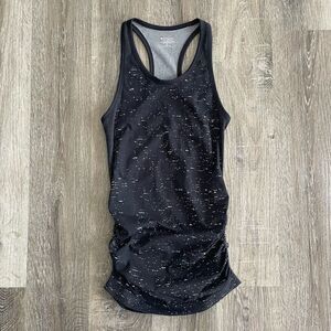 Athleta Speedlight Speckle Cinched Tank Top - Size: XS